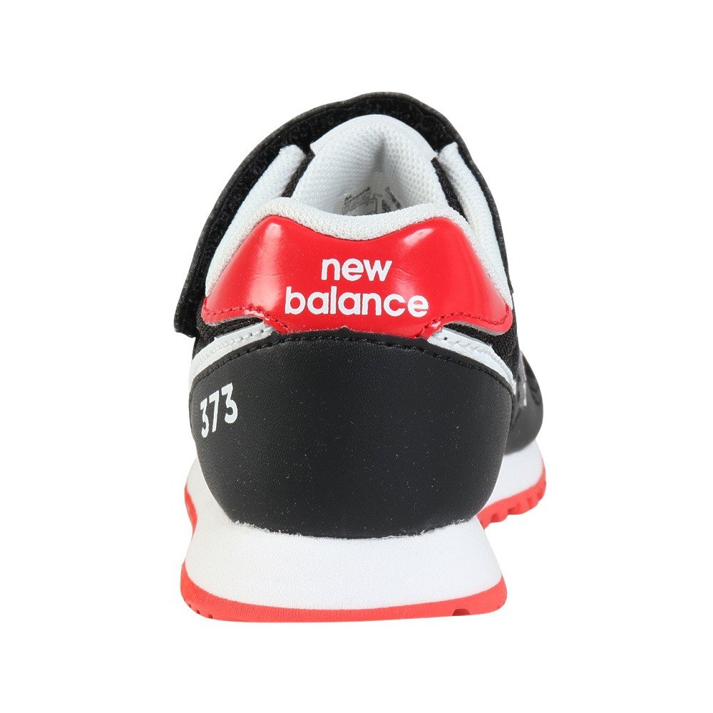ニューバランス（new balance）（キッズ）ジュニアスニーカー スポーツシューズ 373 バンジー ウィズ トップ ブラック Y37359QM カジュアルシューズ 面ファスナー