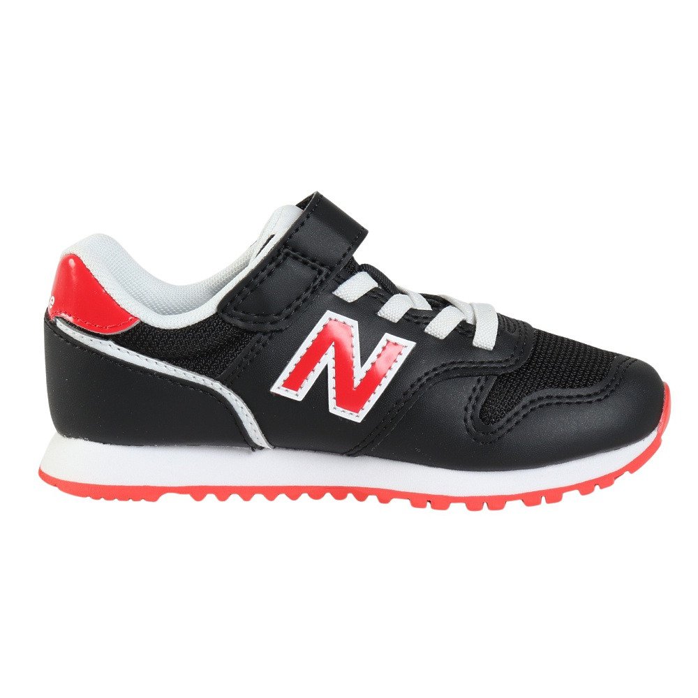 ニューバランス（new balance）（キッズ）ジュニアスニーカー スポーツシューズ 373 バンジー ウィズ トップ ブラック Y37359QM カジュアルシューズ 面ファスナー