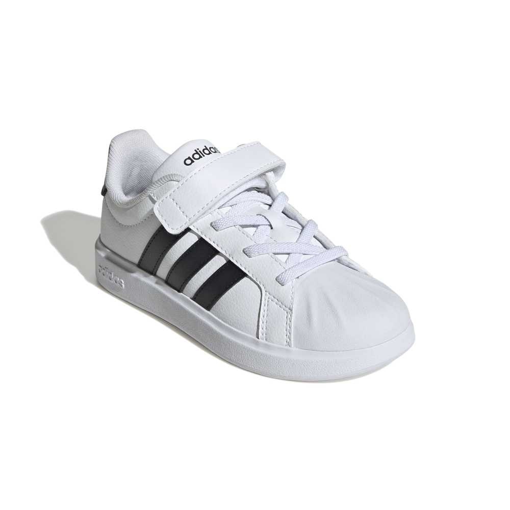 アディダス（adidas）（キッズ）ジュニアスニーカー ボーイズ スポーツシューズ ストリートトーク OPK37-JQ6144