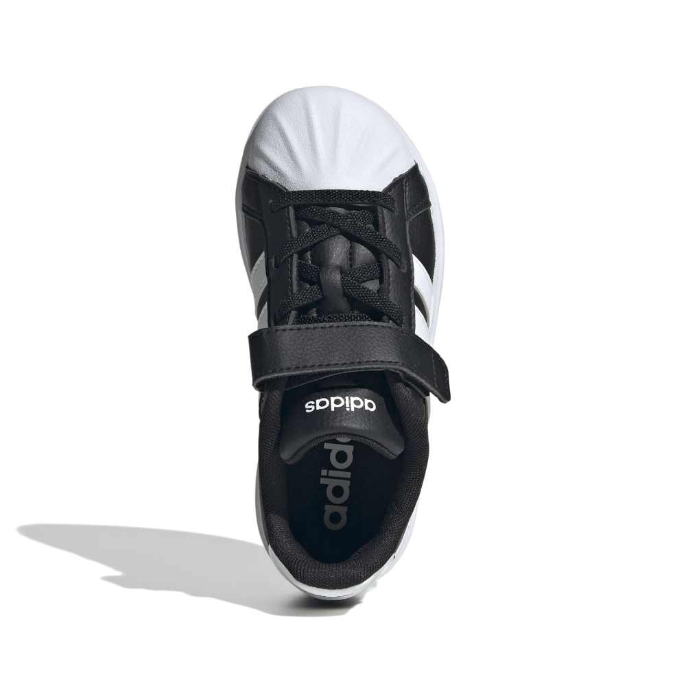 アディダス（adidas）（キッズ）ジュニアスニーカー ボーイズ スポーツシューズ ストリートトーク OPK37-JQ8593
