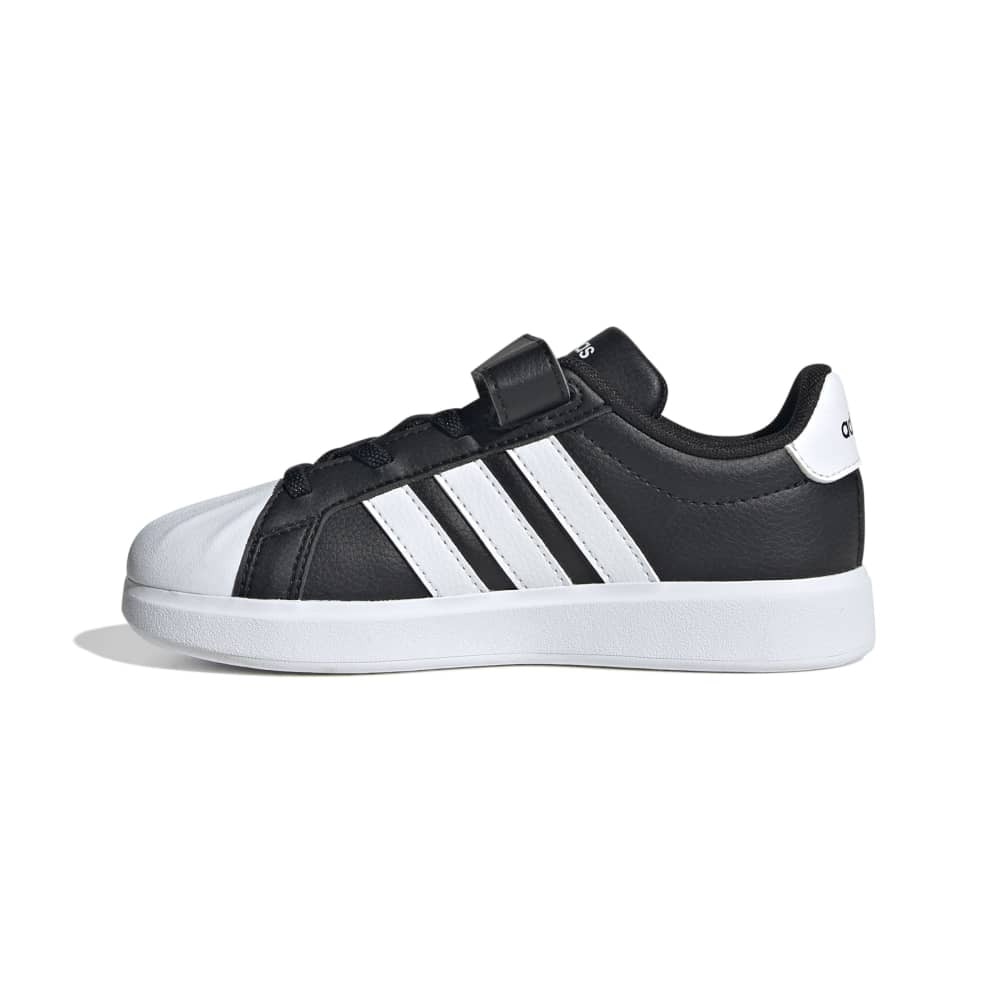 アディダス（adidas）（キッズ）ジュニアスニーカー ボーイズ スポーツシューズ ストリートトーク OPK37-JQ8593