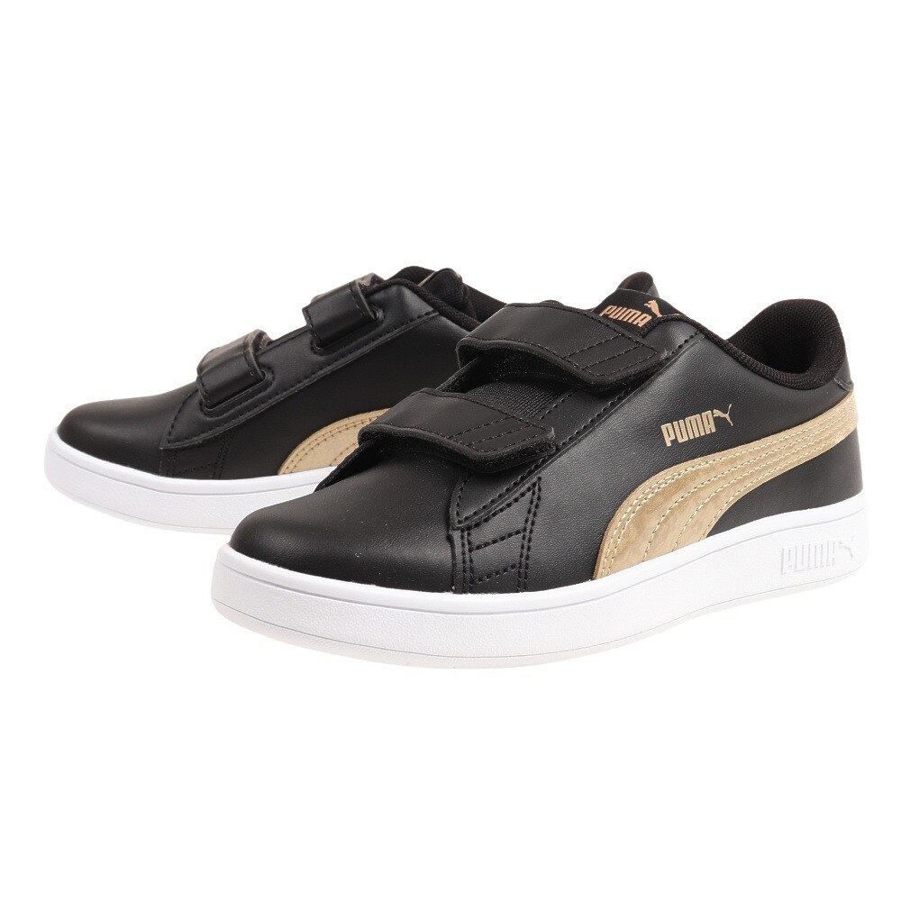 ＰＵＭＡ（並） ジュニアスニーカー プーマスマッシュV2メタリックVPS ブラック 38968302 トレーニング スポーツシューズ クッション性..