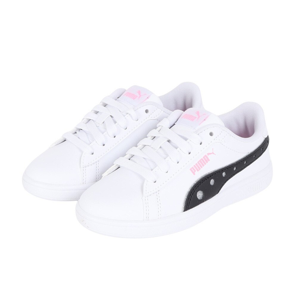 プーマ（PUMA）（キッズ）ジュニアスニーカー ガールズ スポーツシューズ プーマ スマッシュ 3.0 ダンスパーティー V 39560701
