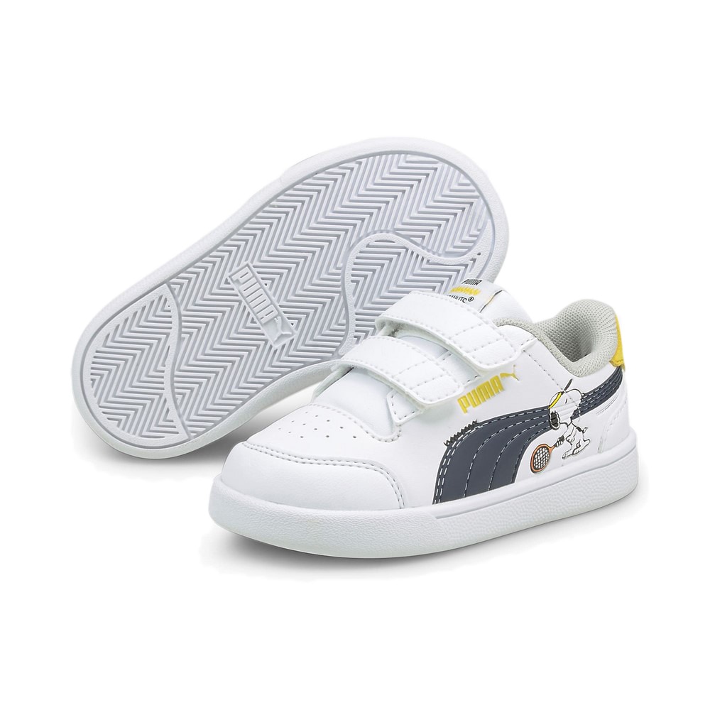 PUMA×PEANUTS ベビー シャッフル スニーカー V INF 375741 01 スポーツシューズ