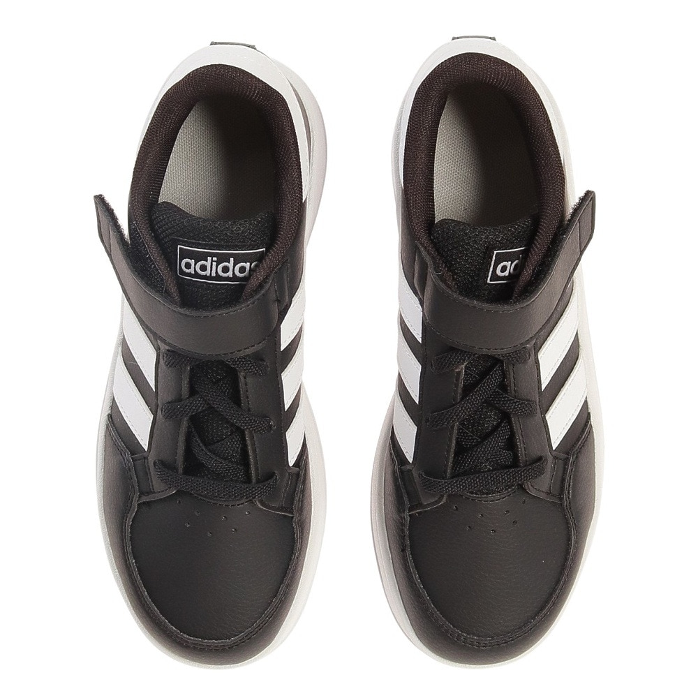 アディダス（adidas）（キッズ）コアブレーク COREBREAK C 黒 ブラック ホワイト FZ0105 ジュニアスニーカー スポーツシューズ ジュニア 靴 シューズ キッズ