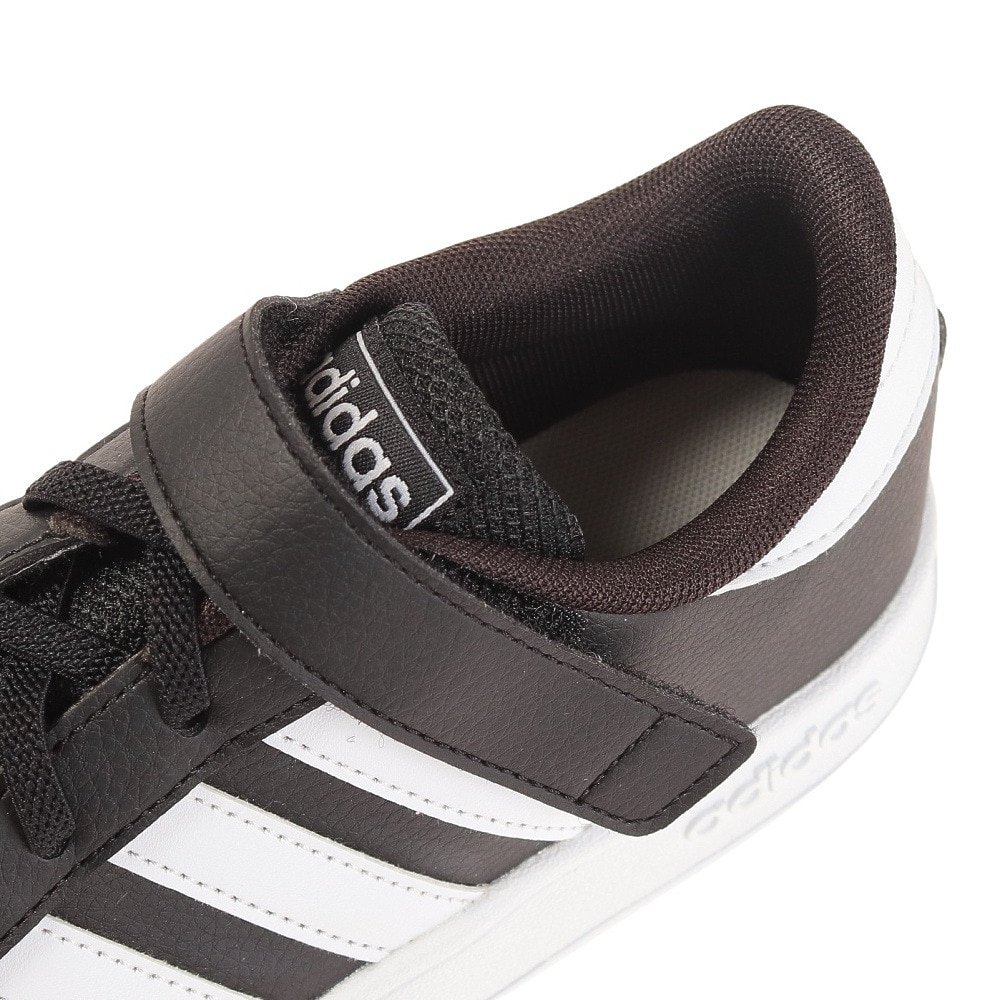 アディダス（adidas）（キッズ）コアブレーク COREBREAK C 黒 ブラック ホワイト FZ0105 ジュニアスニーカー スポーツシューズ ジュニア 靴 シューズ キッズ
