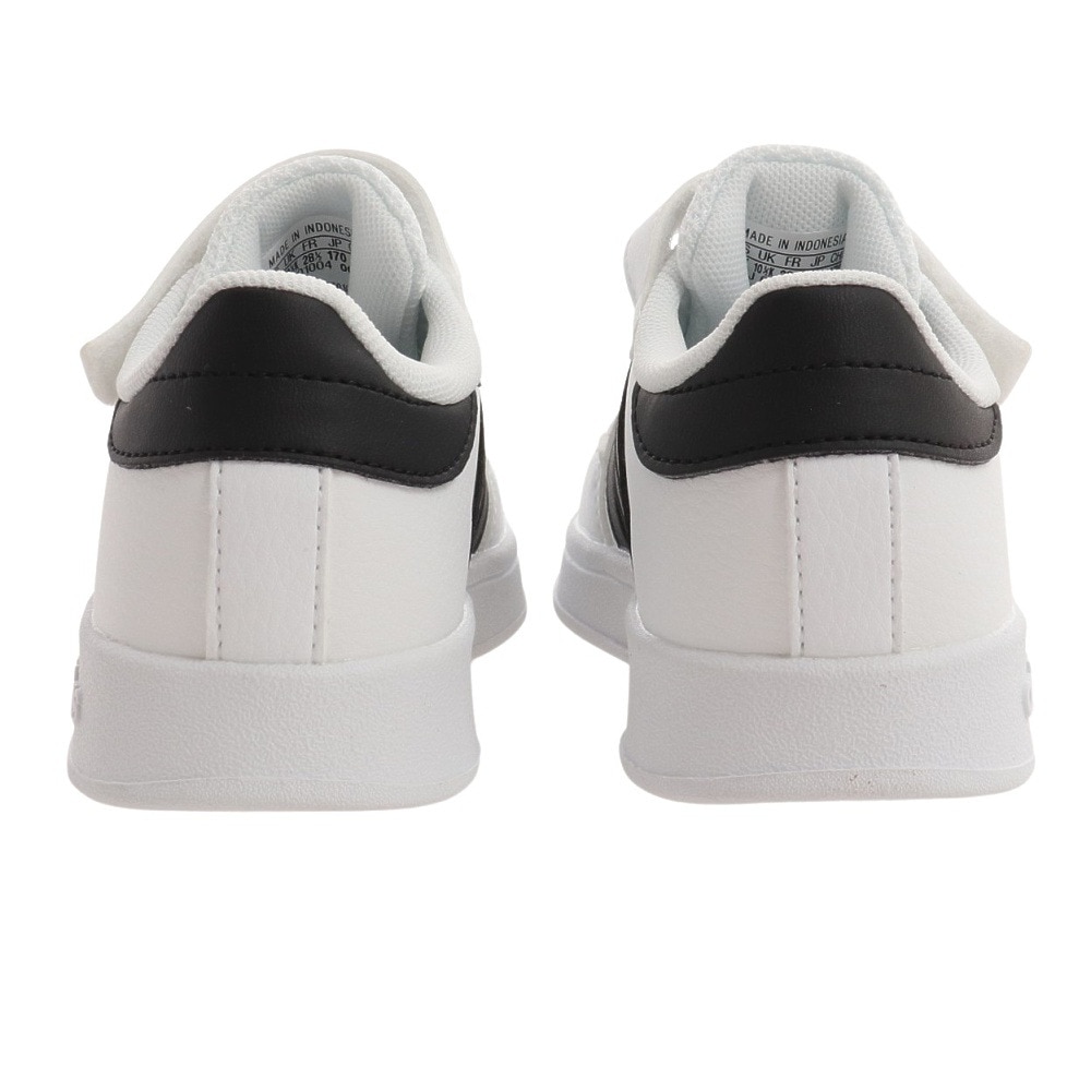 アディダス（adidas）（キッズ）コアブレーク COREBREAK C 白 ホワイト ブラック FZ0106 ジュニアスニーカー スポーツシューズ ジュニア 靴 シューズ キッズ