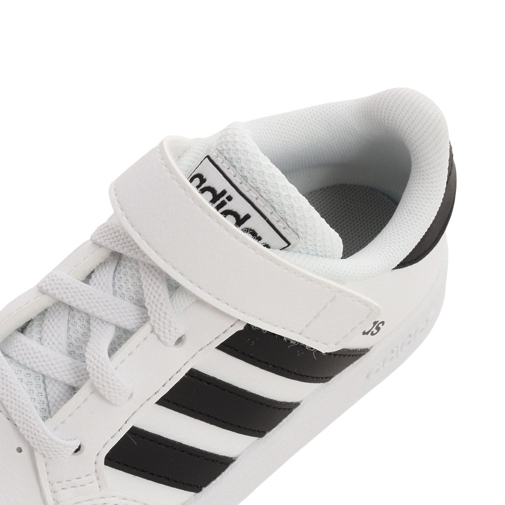 アディダス（adidas）（キッズ）コアブレーク COREBREAK C 白 ホワイト ブラック FZ0106 ジュニアスニーカー スポーツシューズ ジュニア 靴 シューズ キッズ
