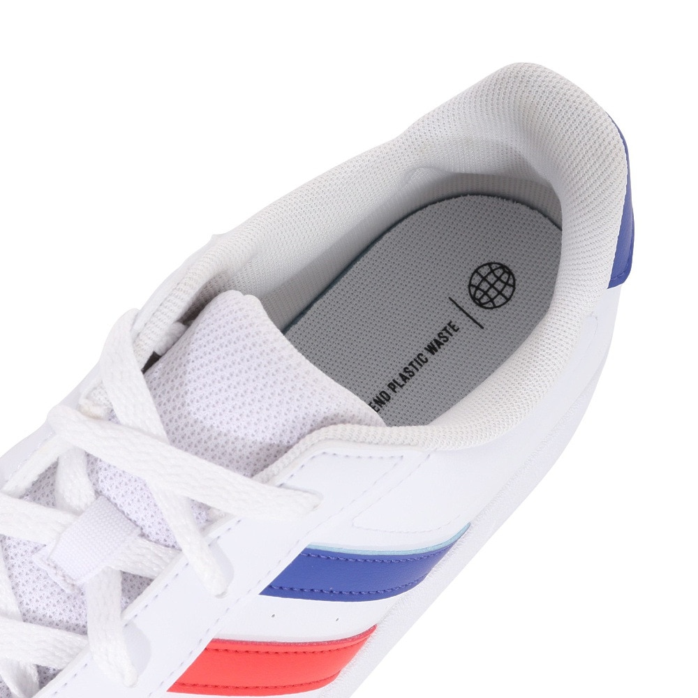 アディダス（adidas）（キッズ）ジュニア スニーカー コア ブレーク 2.0 K ホワイト HP8957 カジュアル スポーツ シューズ  ライフスタイル テニス タウン