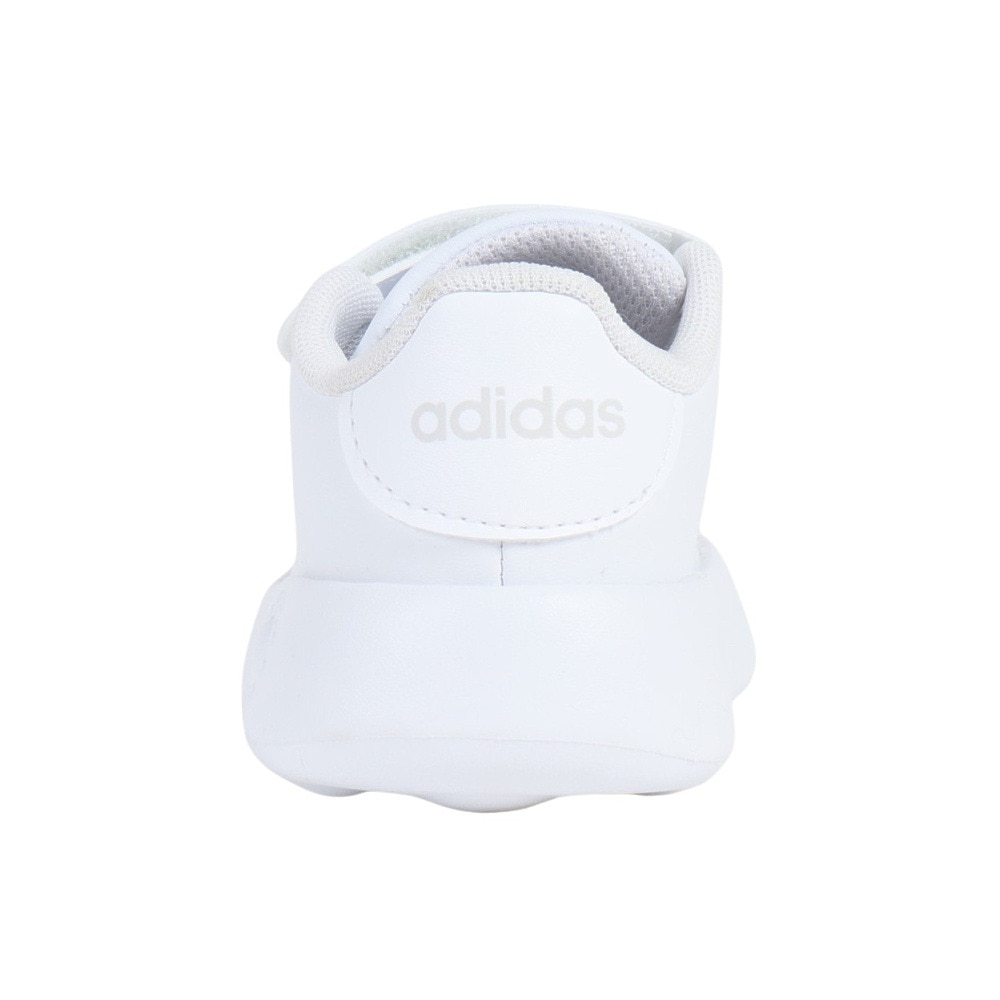 アディダス（adidas）（キッズ）ジュニア シューズ アドバンコートキッズ ホワイト ID5283 ジュニアスニーカー スポーツ 面ファスナー 登園 リサイクル 