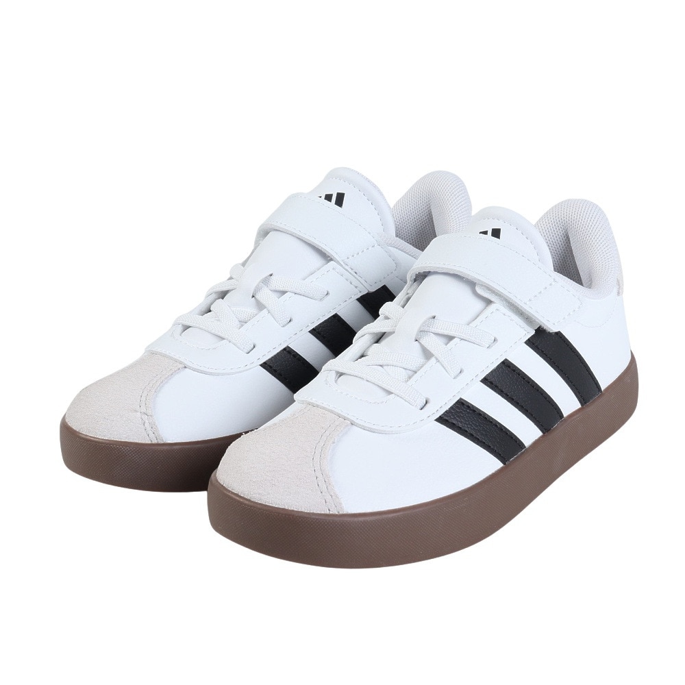 アディダス（adidas）（キッズ）ジュニアスニーカー スポーツシューズ VLCOURT3.0 EL1 C JH5289