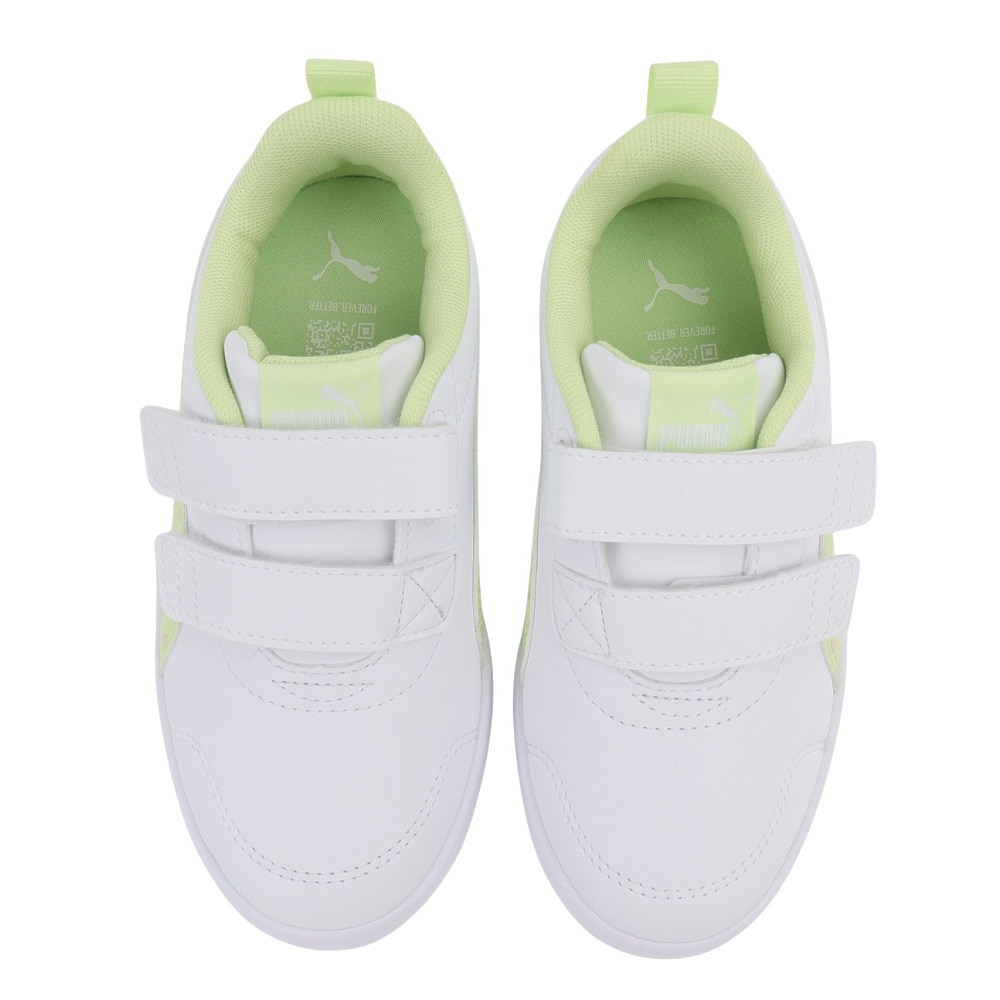 プーマ（PUMA）（キッズ）ジュニアスニーカー スポーツシューズ コートフレックスV3 DOT V PS 39875802