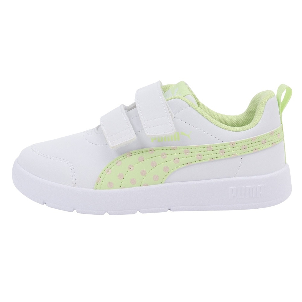 プーマ（PUMA）（キッズ）ジュニアスニーカー スポーツシューズ コートフレックスV3 DOT V PS 39875802