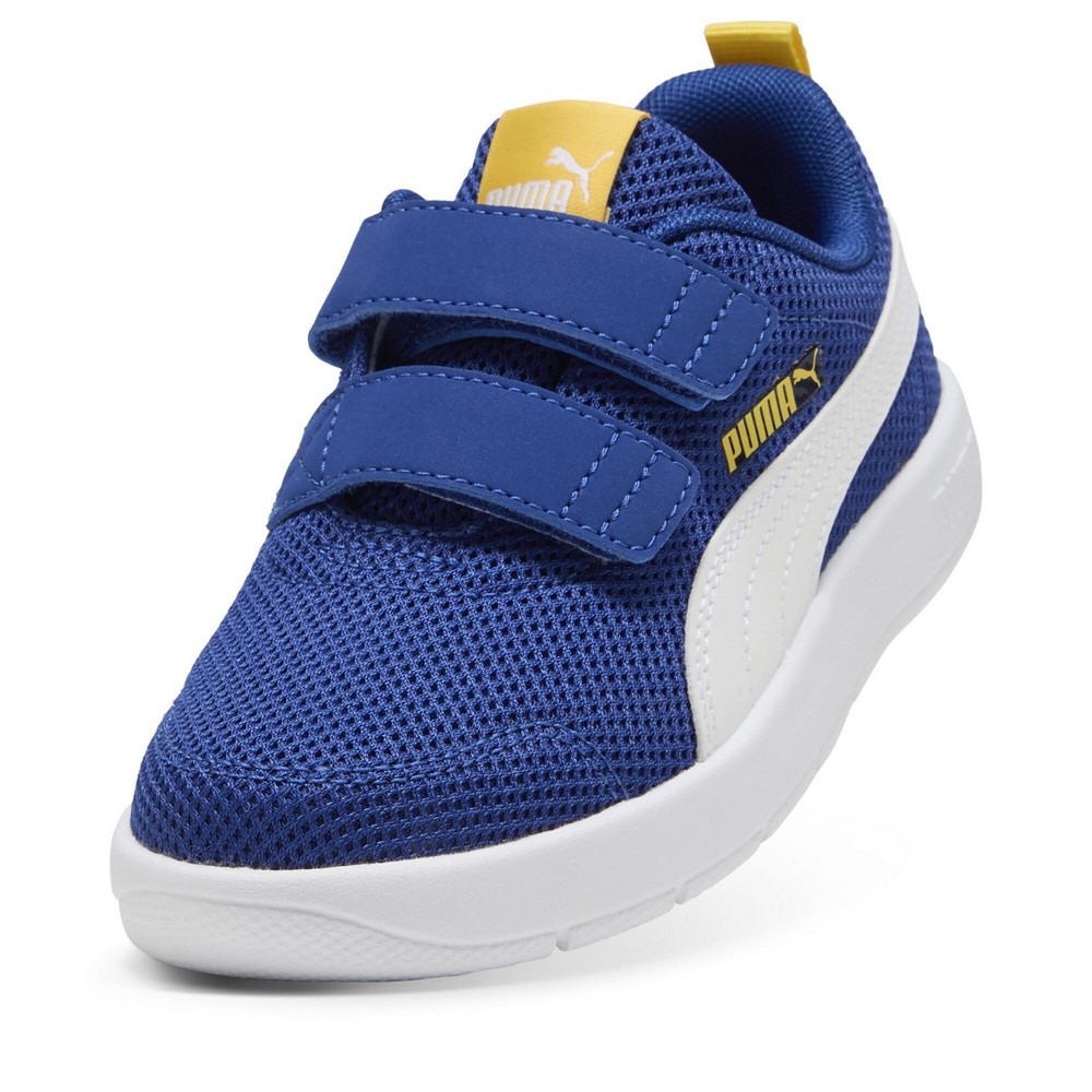 プーマ（PUMA）（キッズ）ジュニアスニーカー スポーツシューズ コートフレックスV メッシュ PS 39808505