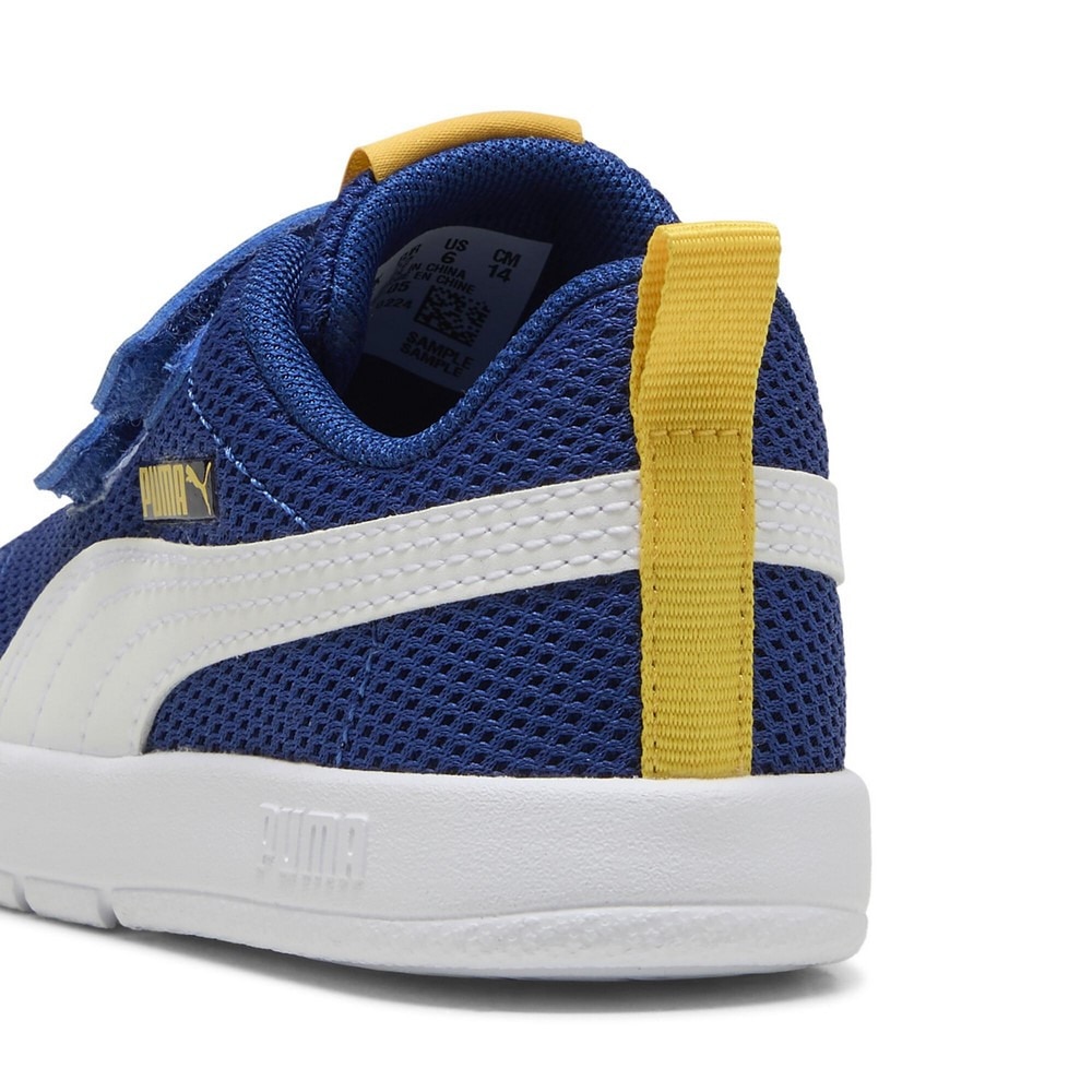 プーマ（PUMA）（キッズ）ジュニアスニーカー スポーツシューズ コートフレックスV メッシュ IF 39808605