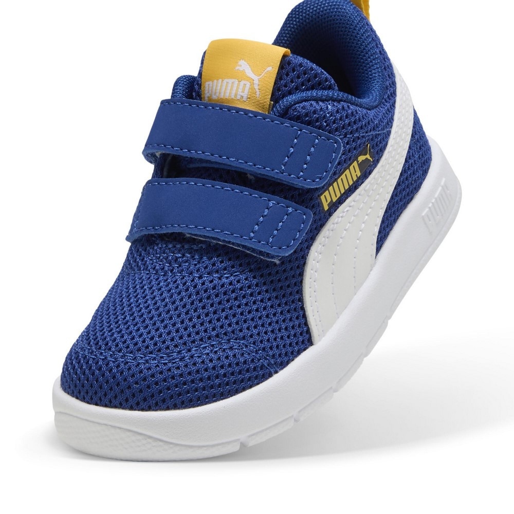プーマ（PUMA）（キッズ）ジュニアスニーカー スポーツシューズ コートフレックスV メッシュ IF 39808605