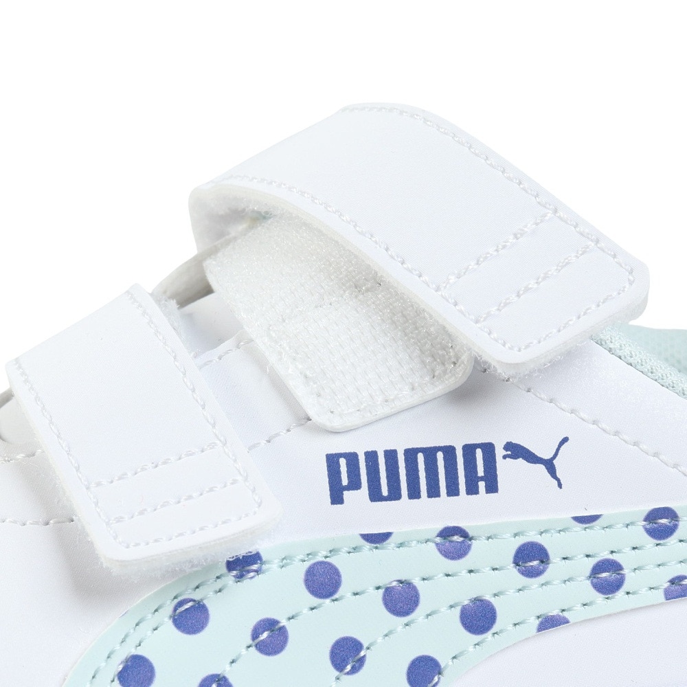 プーマ（PUMA）（キッズ）ジュニアスニーカー スポーツシューズ コートフレックス V3 ドッティ 39875803