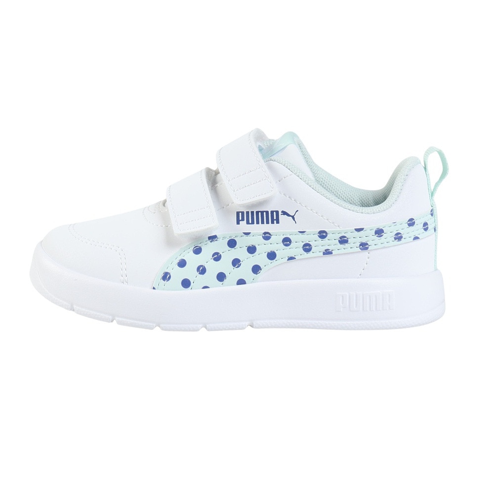 プーマ（PUMA）（キッズ）ジュニアスニーカー スポーツシューズ コートフレックス V3 ドッティ 39875803