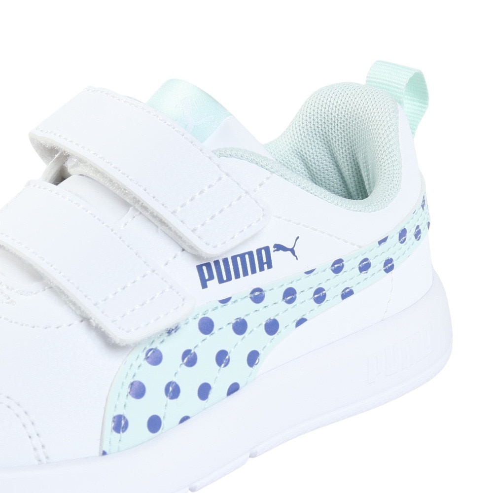 プーマ（PUMA）（キッズ）ジュニアスニーカー スポーツシューズ コートフレックス V3 ドッティ 39875803