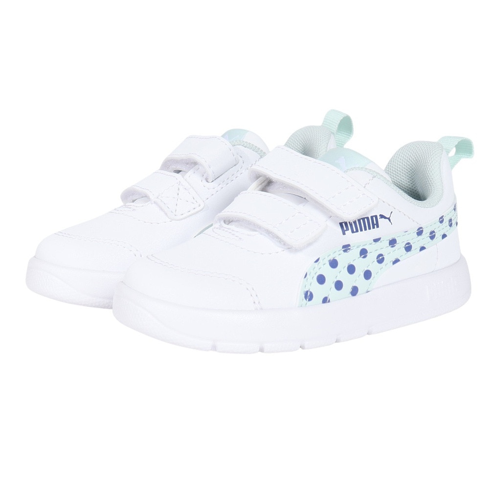 プーマ（PUMA）（キッズ）ベビー スポーツシューズ コートフレックス V3 ドッティ スニーカー 39875903