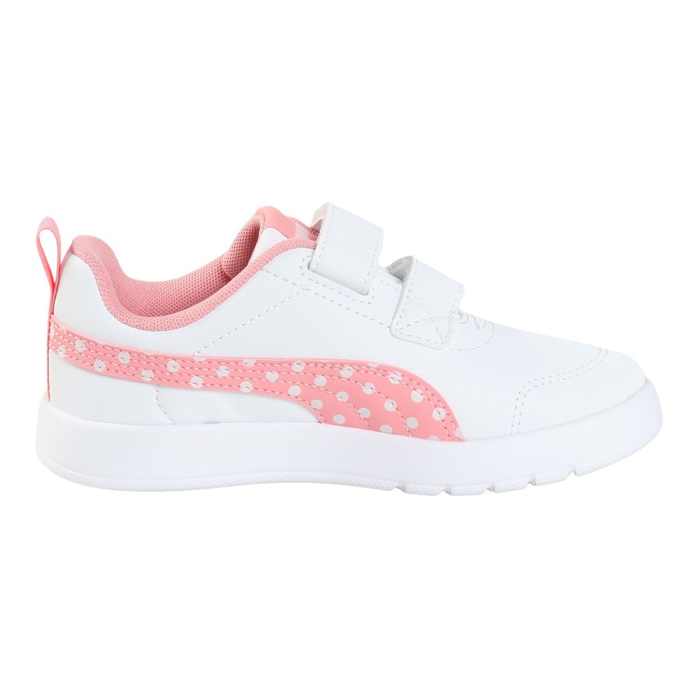 プーマ（PUMA）（キッズ）ジュニアスニーカー スポーツシューズ コートフレックス DOTTY PS 39875805