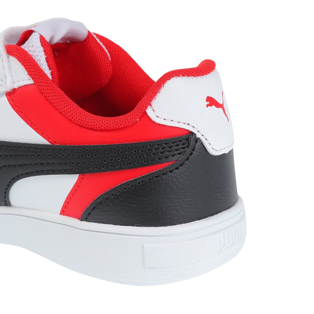 プーマ（PUMA）（キッズ）ジュニア スニーカー CAVEN ブロック ALTERNATIVE クロージャー AC+PS ホワイト 39147001 カジュアル スポーツシューズ 面ファスナー