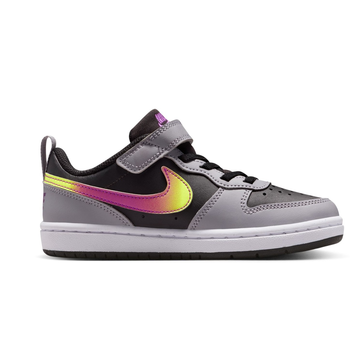ナイキ（NIKE）（キッズ）ジュニアスニーカー ボーイズ スポーツシューズ コート ボロー LOW リクラフト PS IO6966-001