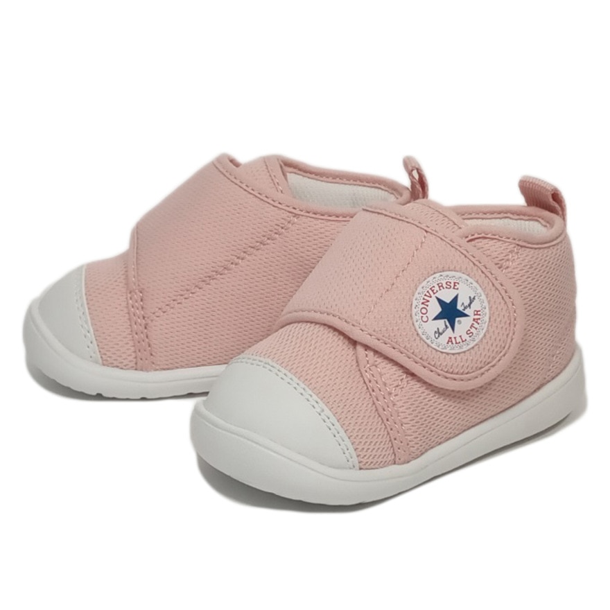 コンバース（CONVERSE）（キッズ）ベビー スニーカー オールスター ライト BABY ALL STAR LIGHT GF V-1 ピンク 37302420 23SS シューズ ファーストシューズ