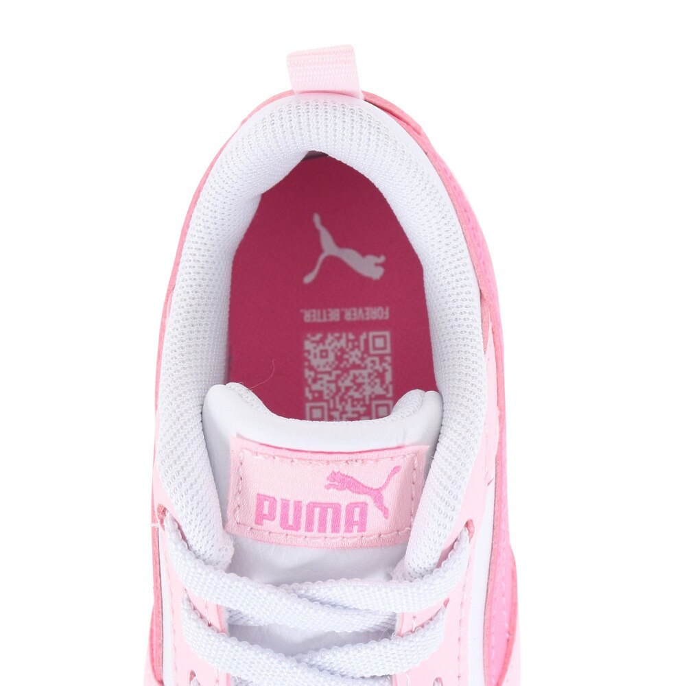 プーマ（PUMA）（キッズ）ベビースニーカー ガールズ スポーツシューズ リバウンドV6ロウ AC IF 39383508