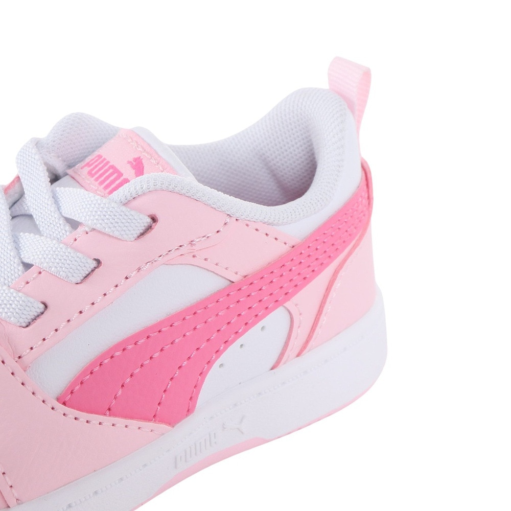 プーマ（PUMA）（キッズ）ベビースニーカー ガールズ スポーツシューズ リバウンドV6ロウ AC IF 39383508