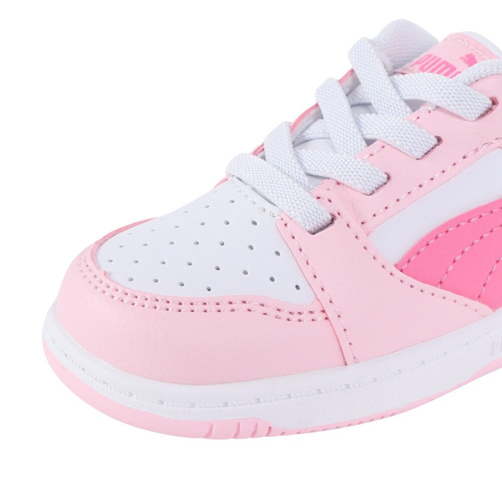 プーマ（PUMA）（キッズ）ベビースニーカー ガールズ スポーツシューズ リバウンドV6ロウ AC IF 39383508