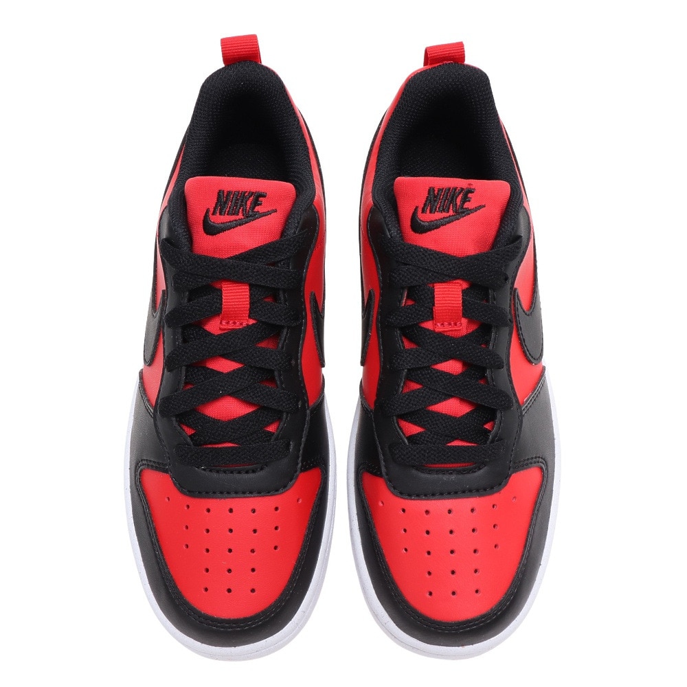 ナイキ（NIKE）（キッズ）ジュニア スニーカー コート ボロー ロー リクラフト GS DV5456-600 カジュアル スポーツ シューズ 通学 部活 靴
