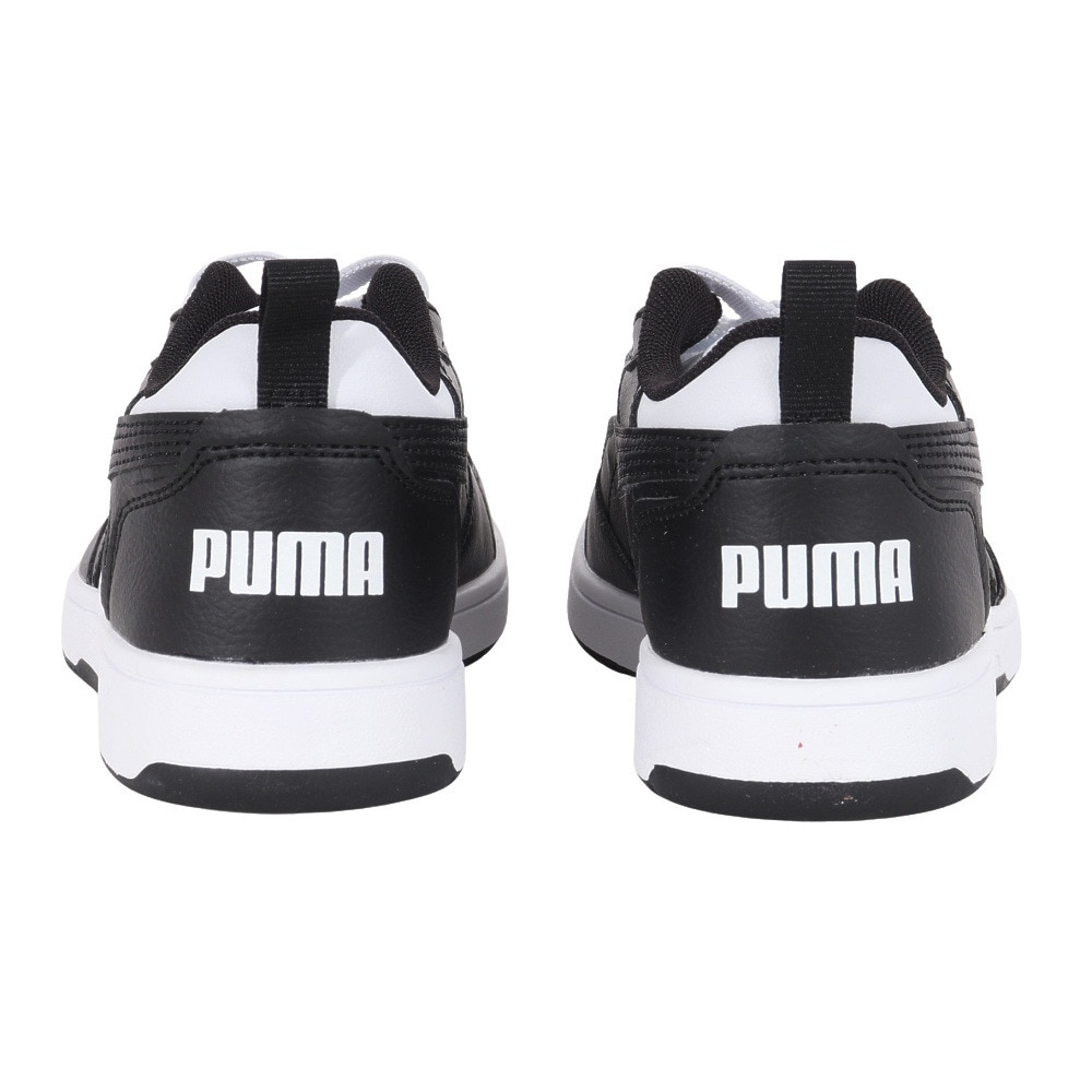 プーマ（PUMA）（キッズ）ジュニア スニーカー リバウンド V6 ロウ AC PS ブラック 39674201 スポーツ カジュアル シューズ 通学