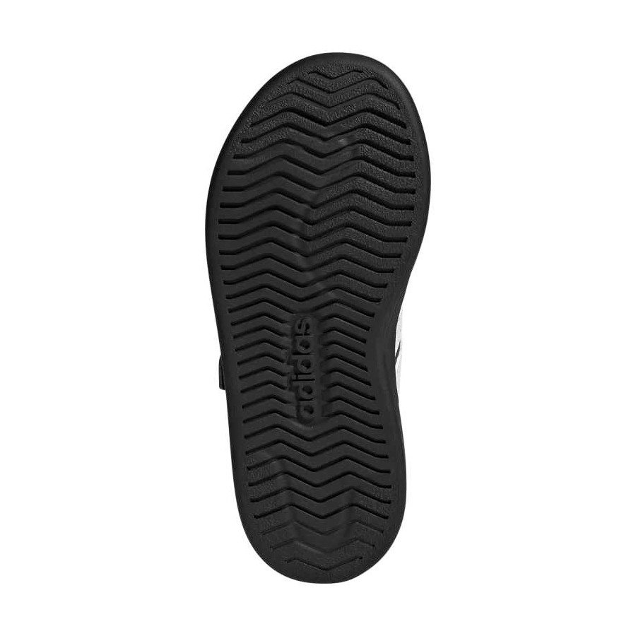 ジュニアスニーカー スポーツシューズ ストリートトーク EL ブラック ホワイト OPK37-JS5055 スポーツ カジュアル シューズ 3