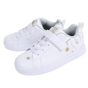 (キッズ)ジュニアスニーカー ボーイズ ボーダーシューズ KS COURT GRAFFIK LITE EV 23SPDK231601WG1 23SPDK231601WGL