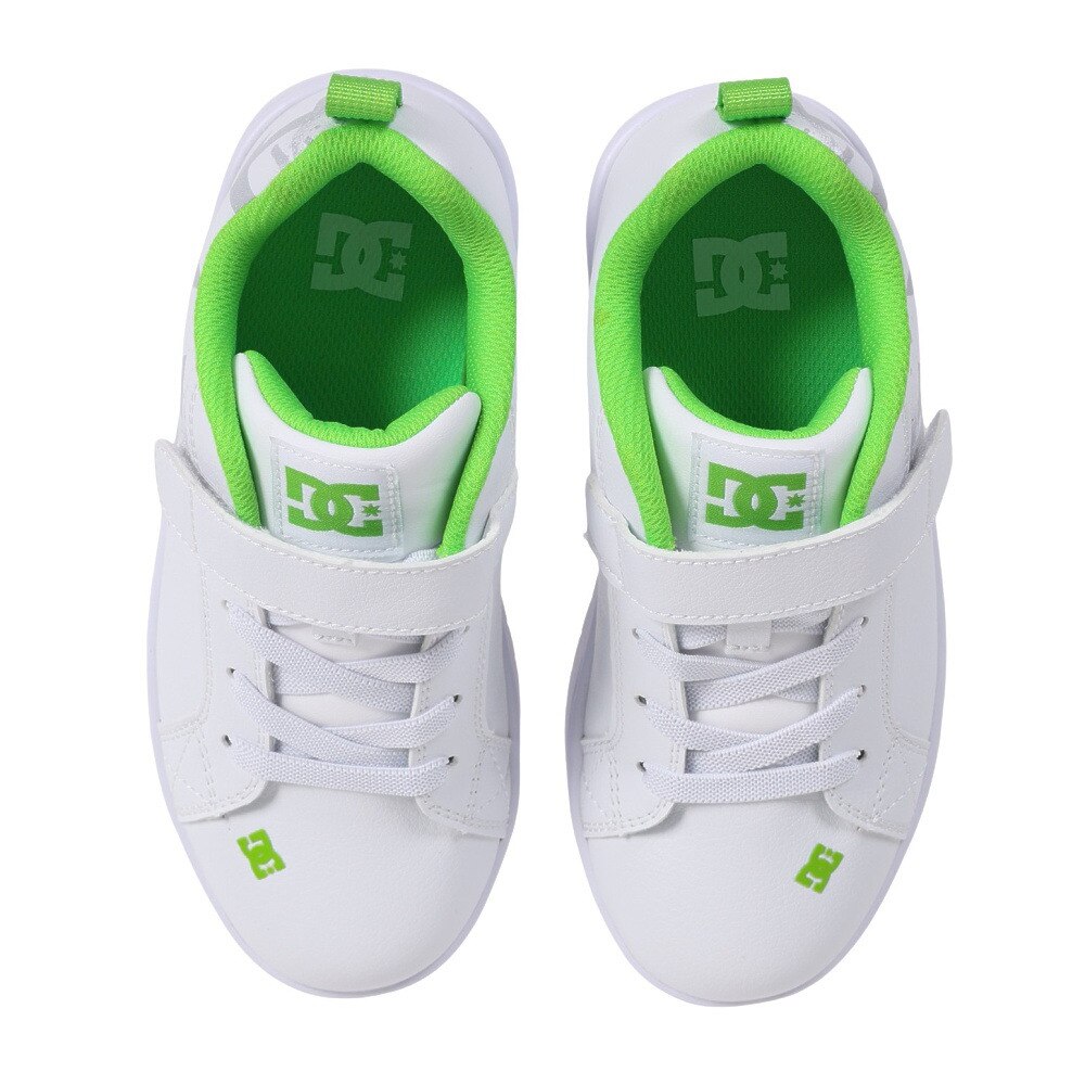 ディーシーシューズ（DC SHOES）（キッズ）ジュニアスニーカー ボーイズ ボーダーシューズ KS COURT GRAFFIK LITE EV 23SPDK231601WGL