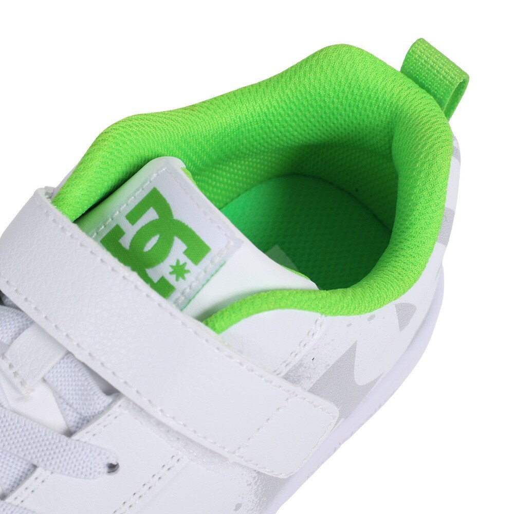 ディーシーシューズ（DC SHOES）（キッズ）ジュニアスニーカー ボーイズ ボーダーシューズ KS COURT GRAFFIK LITE EV 23SPDK231601WGL