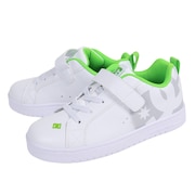 ディーシーシューズ（DC SHOES）（キッズ）ジュニアスニーカー ボーイズ ボーダーシューズ KS COURT GRAFFIK LITE EV 23SPDK231601WGL