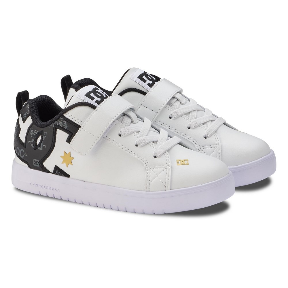 ディーシーシューズ（DC SHOES）（キッズ）ジュニアスニーカー シューズ COURT GRAFFIK LITE EV 24SPDK241602WG1