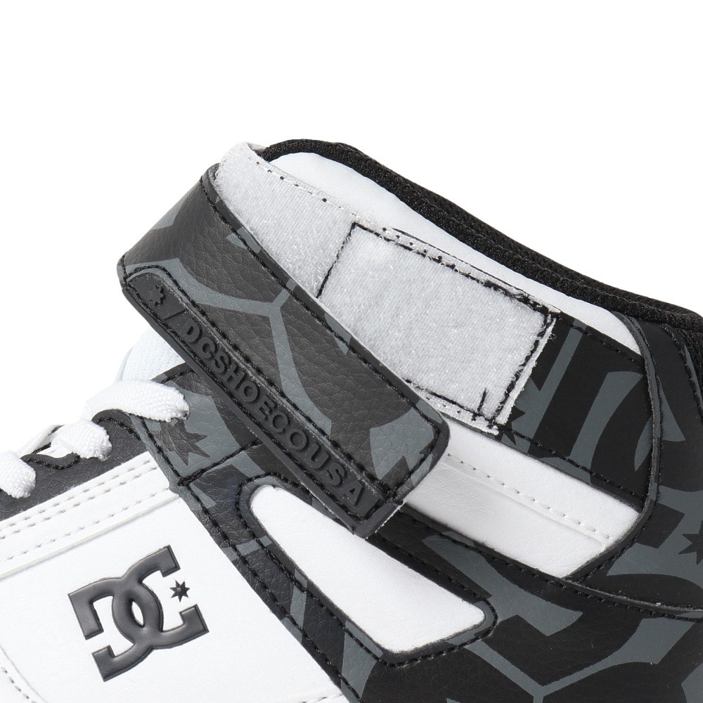 ディーシーシューズ（DC SHOES）（キッズ）ジュニアスニーカー ボーイズ ボーダーシューズ PURE HIGH-TOP SE EV SN 24FWDK244004WG2