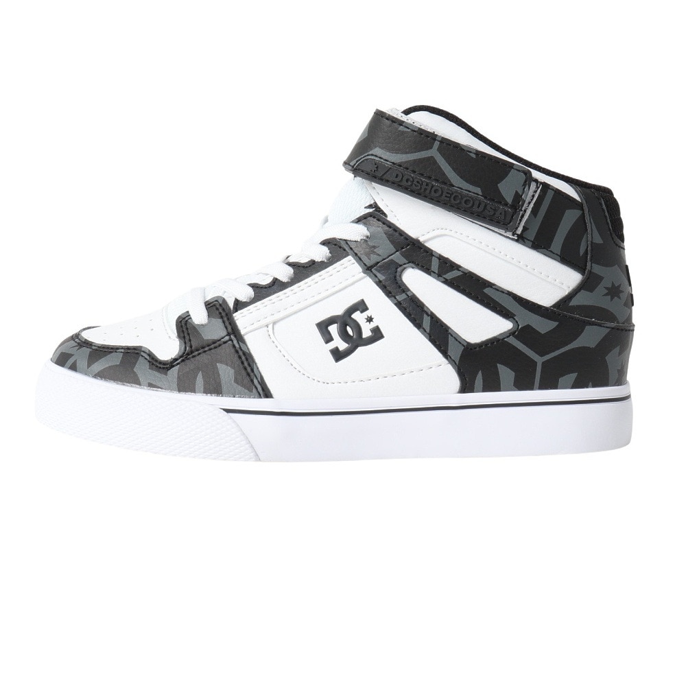 ディーシーシューズ（DC SHOES）（キッズ）ジュニアスニーカー ボーイズ ボーダーシューズ PURE HIGH-TOP SE EV SN 24FWDK244004WG2