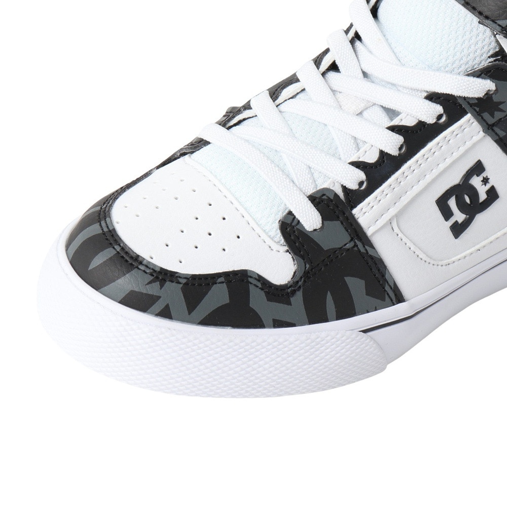 ディーシーシューズ（DC SHOES）（キッズ）ジュニアスニーカー ボーイズ ボーダーシューズ PURE HIGH-TOP SE EV SN 24FWDK244004WG2