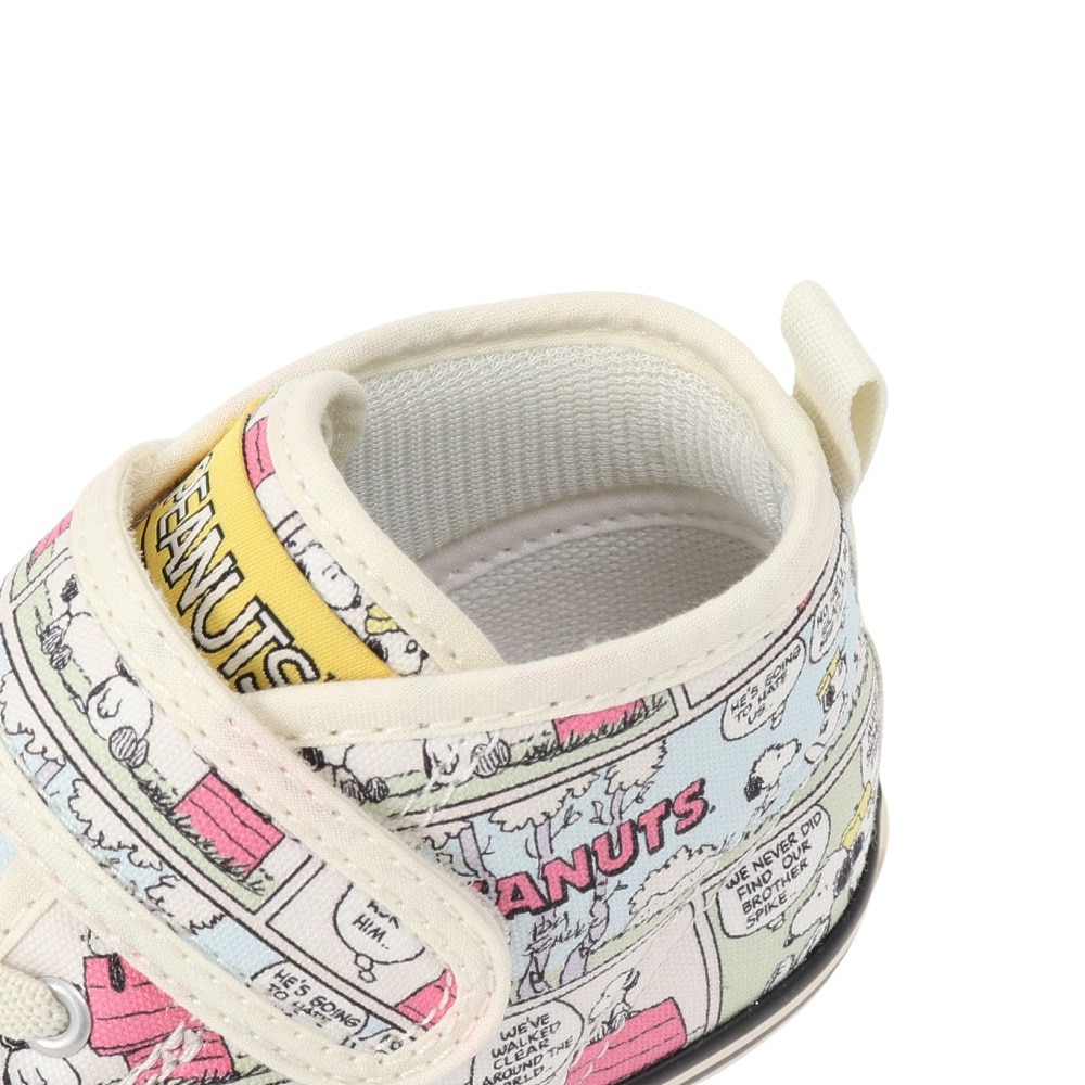 コンバース（CONVERSE）（キッズ）ジュニアスニーカー キャンパスシューズ PEANUTS CP V-1 ベビー オールスター 37303050 24SS
