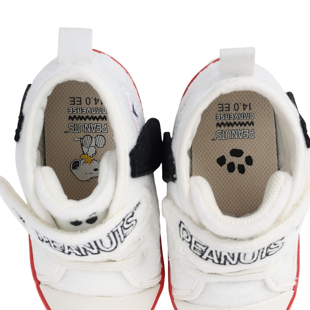コンバース（CONVERSE）（キッズ）ベビー キャンパスシューズ オールスター N PEANUTS SP V-1 37303120 24SS