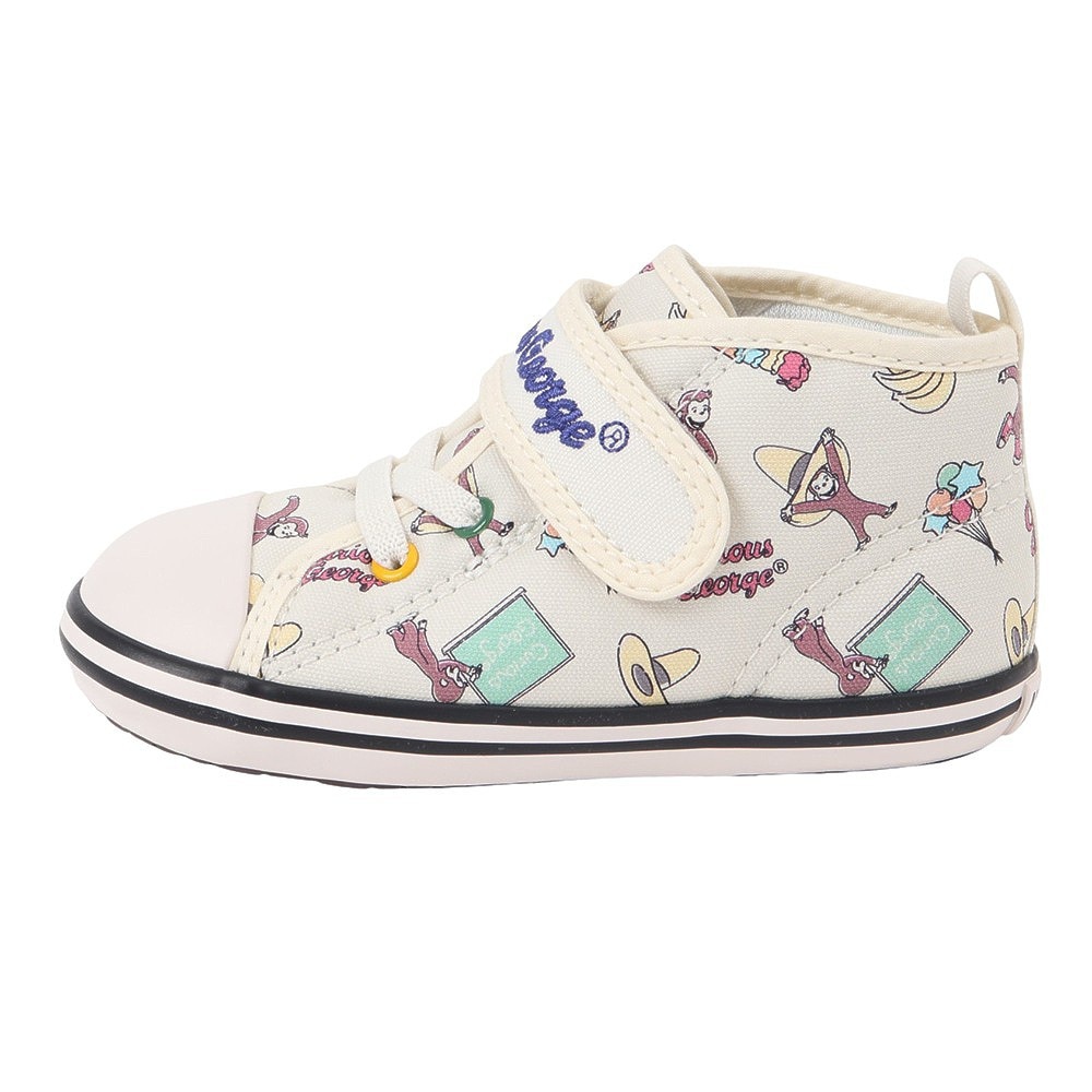 コンバース（CONVERSE）（キッズ）ベビー スニーカー キャンパスシューズ オールスター N PT Vー1 おさるのジョージ 37303190 24FW