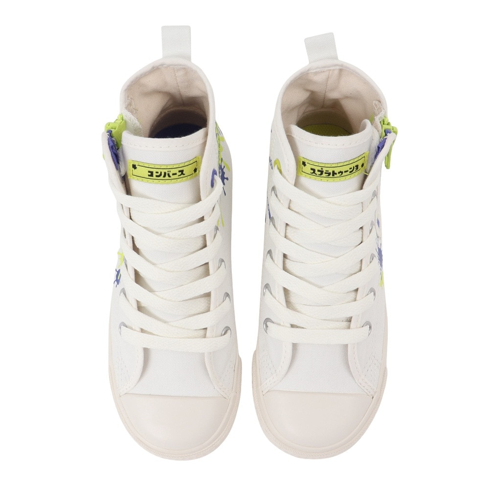 コンバース（CONVERSE）（キッズ）ジュニアスニーカー キャンパスシューズ チャイルド オールスター N Z HI スプラトゥーン 3 37303220 24FW