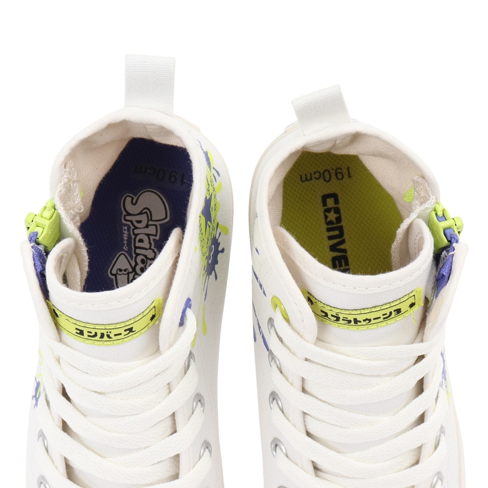 コンバース（CONVERSE）（キッズ）ジュニアスニーカー キャンパスシューズ チャイルド オールスター N Z HI スプラトゥーン 3 37303220 24FW