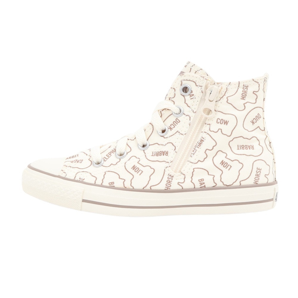 コンバース（CONVERSE）（キッズ）ジュニアスニーカー キャンパスシューズ チャイルド オールスター BS Z HI たべっ子どうぶつ 37303590