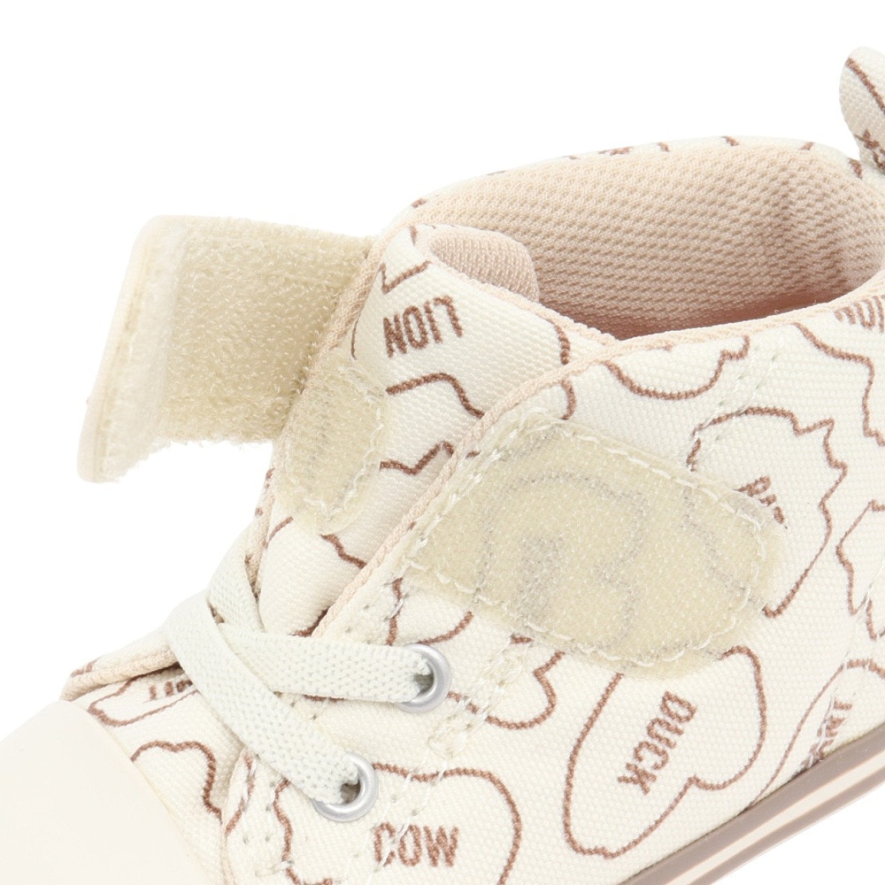 コンバース（CONVERSE）（キッズ）ジュニアスニーカー キャンパスシューズ ベビー オールスター BS V-1 たべっ子どうぶつ37303640