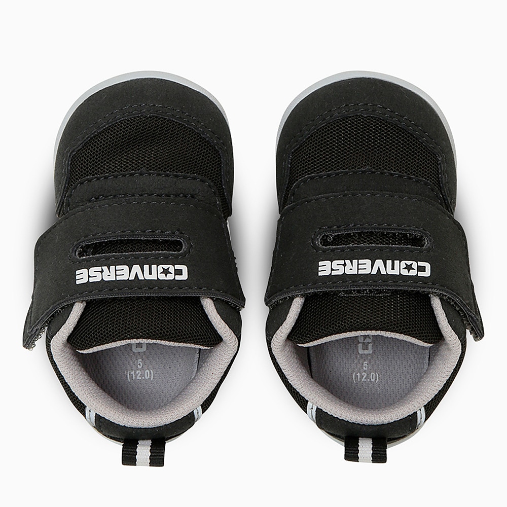 コンバース（CONVERSE）（キッズ）ベビー スニーカー キャンパスシューズ ミニ RS 2 37303680 スモーキーブラック